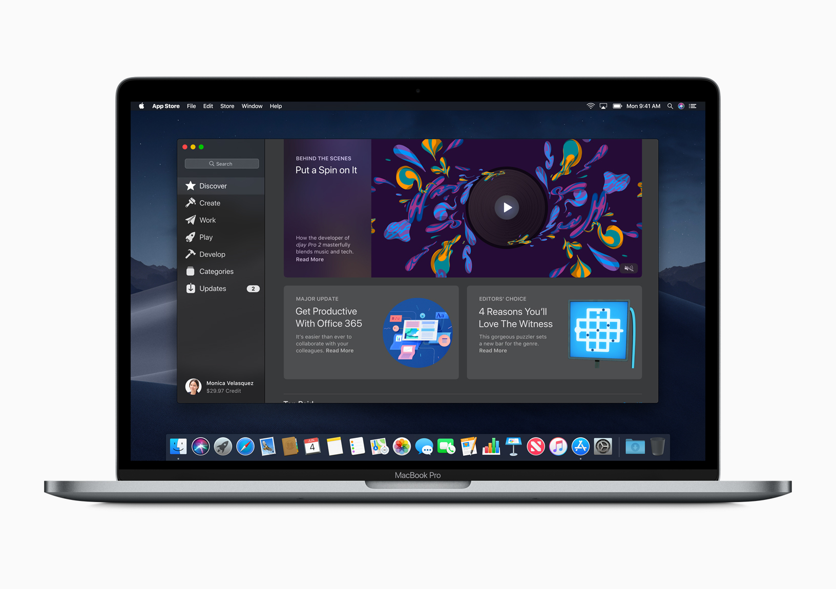 Mac app store show download progress